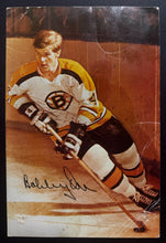 Load image into Gallery viewer, Circa 1970 Bobby Orr Promo Photo On Card Stock Boston Bruins Hockey NHL
