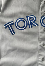 Load image into Gallery viewer, 1991 Turner Ward Game Worn Toronto Blue Jays Wilson Road Baseball Jersey MLB
