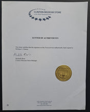 Load image into Gallery viewer, Bill Clinton Signed/Autographed Promotional Postcard 6th Grade Class LOA Vtg
