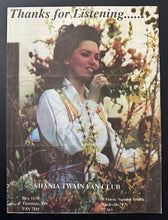 Load image into Gallery viewer, 1996-98 Shania Twain First 9 Copies Of Her Fan Club Newsletter Country Music
