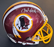 Load image into Gallery viewer, Art Monk Autographed Washington Redskins Mini Helmet Signed NFL HOF Fanatics

