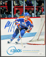 Paul Coffey Autographed 8