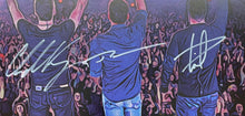 Load image into Gallery viewer, Nickelback Autographed Band Foil Poster Signed x4 Limited Edition Rock&amp;Roll JSA
