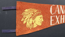 Load image into Gallery viewer, Early 1900's Canadian National Exhibition Pennant Vintage Fair Memorabilia
