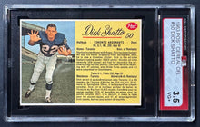 Load image into Gallery viewer, 1963 Post Cereal CFL #50 Dick Shatto Football Card KSA 3.5 VG+ Vintage
