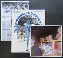 Load image into Gallery viewer, 1980 Toronto Star Maple Leaf Indoor Games Program + PM Trudeau Type 1 Photo
