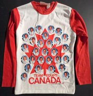 Team Canada 1976 Canada Cup Team Photo Jersey Vintage IIHF NHL Bobby Orr
