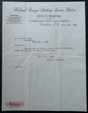 Load image into Gallery viewer, 1916 Original Letter + Envelope From Canadian Dealer For The 8 Cylinder Cadillac
