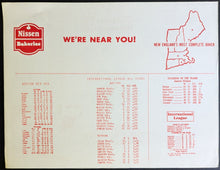 Load image into Gallery viewer, 1977 International League All Star Game Vintage Lineup Sheet Program Red Sox
