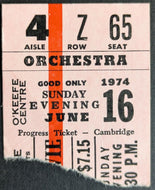 1974 David Bowie Original Concert Ticket Diamond Dogs Toronto Vintage Music