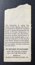 Load image into Gallery viewer, 1981 Pontiac Silverdome Ticket Stub Detroit Lions Dallas Cowboys NFL Football
