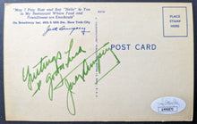 Load image into Gallery viewer, Jack Dempsey Autographed Vintage Postcard Signed Boxing Heavyweight Champion JSA
