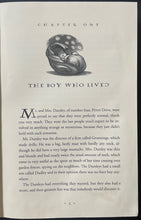 Load image into Gallery viewer, 1999 Harry Potter and the Sorcerer's Stone Book US First Edition First Printing
