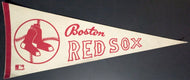 Circa 1970 Boston Red Sox Vintage Pennant Major League Baseball Memorabilia