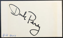 Load image into Gallery viewer, Dick Perez Autographed Signed Cut Vintage Baseball Artist MLB
