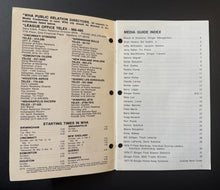 Load image into Gallery viewer, 1977/78 World Hockey Association Cincinnati Stingers Media Guide And Yearbook
