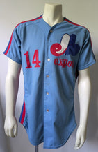 Load image into Gallery viewer, 1986 Andres Galarraga Game Used Montreal Expos Baseball Jersey Grey Flannel LOA
