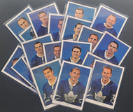 1963/1964 Chex Cereal Series 1 Photos x19 Toronto Maple Leafs NHL Tim Horton