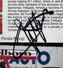 Load image into Gallery viewer, Emerson Fittipaldi World Driving Champion Signed Autographed Magazine Photo
