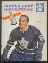Load image into Gallery viewer, 1967 Stanley Cup Playoff Program Game 3 Toronto Maple Leafs Blackhawks NHL VTG
