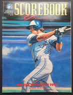 1991 Toronto Blue Jays Scorebook Yearbook Magazine Vintage Baseball MLB