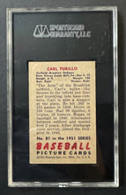 Load image into Gallery viewer, 1951 Bowman Dodgers #81 Carl Furillo MLB Card SGC Graded Slabbed 84 NM 7 Vtg
