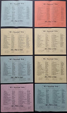 Load image into Gallery viewer, Set of 32 1961-62 CKOC Radio OC The Busy Bee Sensational Sixty Music Charts VTG
