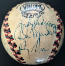 Load image into Gallery viewer, 1952 Toronto Maple Leaf Team Signed Official International League Baseball MiLB
