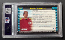 Load image into Gallery viewer, 2002 Bowman #44 Chrome Joey Votto Draft Picks Rookie Baseball Card KSA 9 Mint
