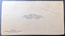 Load image into Gallery viewer, C1920's Canadian National Exhibition Set of 10 Blank Back Photo Cards VTG CNE
