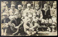 Postmarked 1914 Vintage Baseball Team Postcard Midway City Jerseys Historical