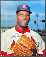 Bob Gibson Autographed Signed Photo St. Louis Cardinals MLB Baseball JSA VTG