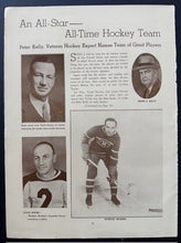 Load image into Gallery viewer, 1939 Stanley Cup Semi-Final Boston Garden Playoff Program Hockey NHL Bruins
