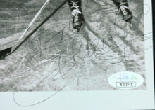Load image into Gallery viewer, Signed Autographed Team Issued Photo Bill Goldsworthy Boston Bruins Vtg NHL JSA
