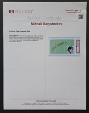 Load image into Gallery viewer, Mikhail Baryshnikov Slabbed Autographed Signed Index Card PSA Graded Mint 9 LOA
