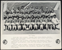Load image into Gallery viewer, 1977 New York Cosmos Promotional Soccer Team Picture Vintage B&amp;W Photo

