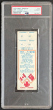 Load image into Gallery viewer, 1972 Summit Series Game 1 PSA Slabbed Full Ticket Team Canada vs USSR Hockey VTG
