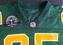 Load image into Gallery viewer, Morries Lolar Game Used Edmonton Eskimos CFL Starter Grey Cup Football Jersey
