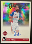 2021-2022 Signed Clint Dempsey Donruss Panini Autographed Soccer Card USA