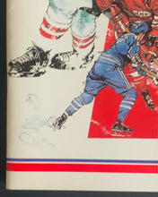 Load image into Gallery viewer, 1976 1st Canada Cup Hockey Program Signed Autographed x3 HOFer Carl Brewer +
