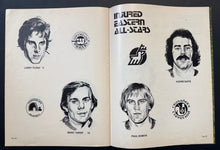 Load image into Gallery viewer, 1975 WHA 3rd Annual All Star Game Program At Edmonton Coliseum World Hockey
