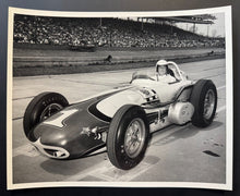 Load image into Gallery viewer, 1961 A.J. Foyt Type 1 Photo Indianapolis Motor Speedway Goes On To Win Indy 500
