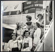 1950s Babe Zaharias + Patty Berg Original Type 1 Photograph Hall Of Fame Golfers