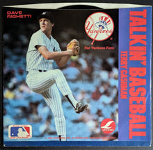 Load image into Gallery viewer, 1984 Talkin&#39; Baseball 45 RPM Record Dave Winfield Sleeve New York Yankees MLB
