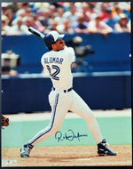 Signed Autographed Photo Toronto Blue Jays Second Baseman Roberto Alomar Vintage