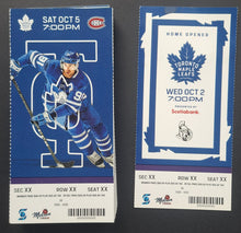 Load image into Gallery viewer, 2019-20 Unused Toronto Maple Leafs NHL Hockey Prototype Season Tickets
