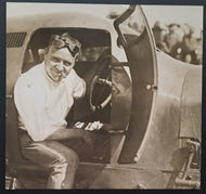 1917 Barney Oldfield Golden Submarine Car Type 1 Photo + LOA Vintage Automobilia