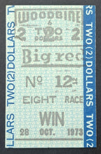 Load image into Gallery viewer, 1973 Secretariat Last Race Win Canadian International Stakes Horse Racing Ticket
