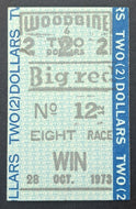 1973 Secretariat Last Race Win Canadian International Stakes Horse Racing Ticket