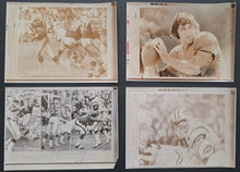 Load image into Gallery viewer, Set of 25 Joe Namath Press/Wire Photos New York Jets NFL Football Vintage
